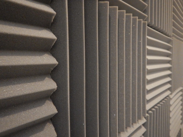 acoustic foam in studio