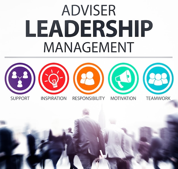 Adviser Leadership Management Director Responsibility Concept