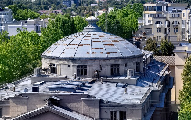 Aerial view of Chisinau City center