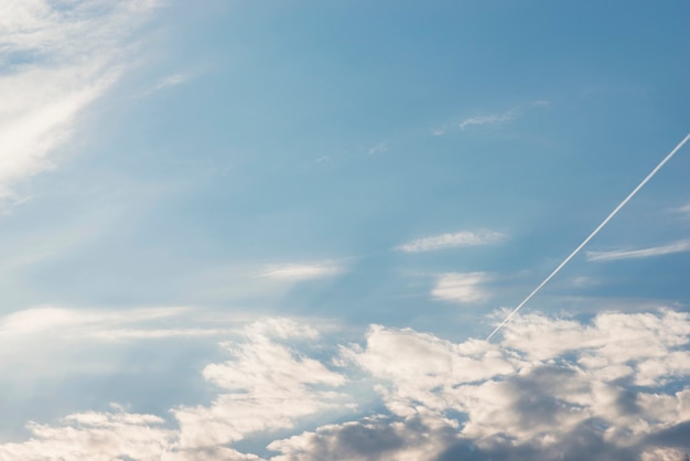 Free photo aerial view of cloudscape