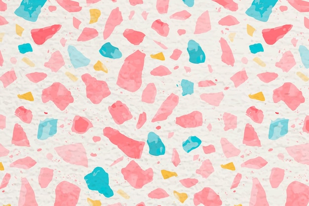 Free Photo aesthetic background, terrazzo pattern, abstract design