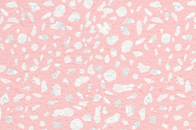 Free Photo aesthetic background, terrazzo pattern, abstract pink design