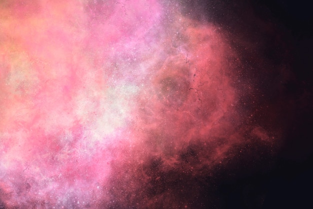 Free photo aesthetic galaxy in black background