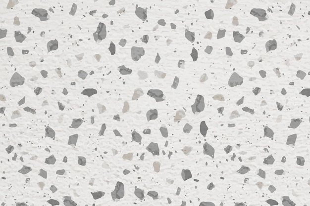 Free photo aesthetic gray background, aesthetic terrazzo design