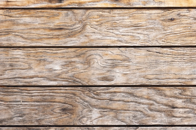 Aged brown wood planks wall