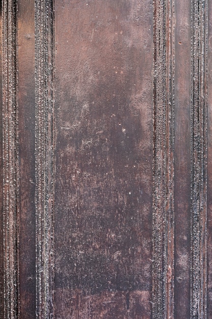 Free photo aged rough wooden surface