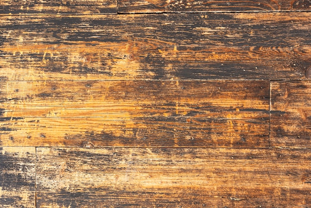 Free Photo aged wooden planks wall background