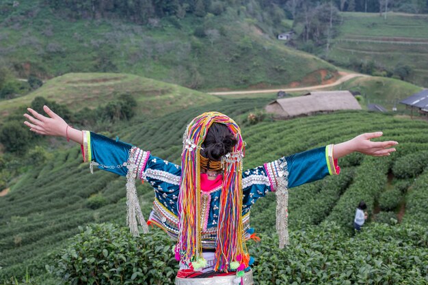 Agriculture of hilltribe women 