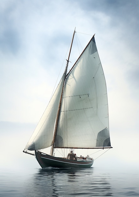 Free photo ai generated boat picture