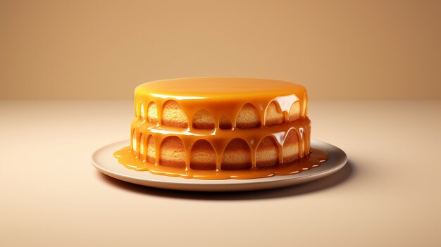 Ai generated cake picture