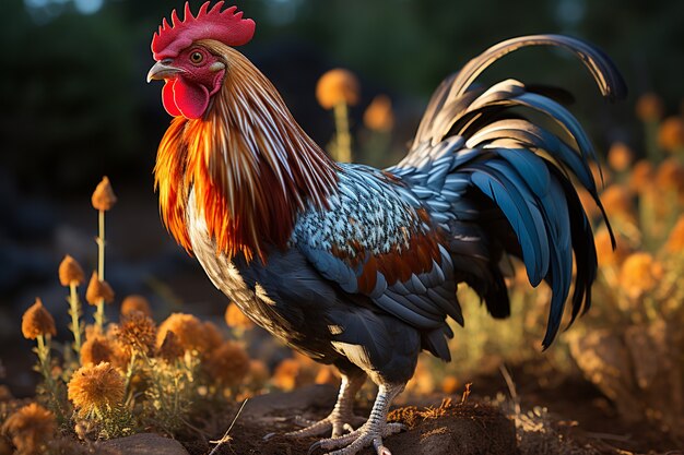 Ai generated chicken picture