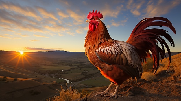 Ai generated chicken picture