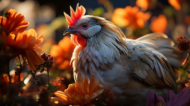 Free photo ai generated chicken picture