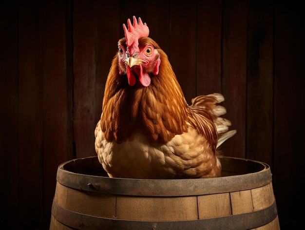 Free photo ai generated chicken picture