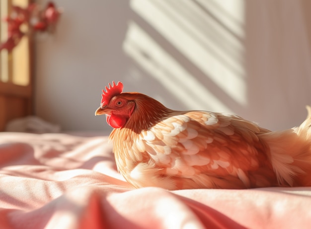 Free photo ai generated chicken picture