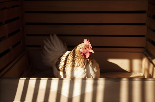 Free Photo ai generated chicken picture