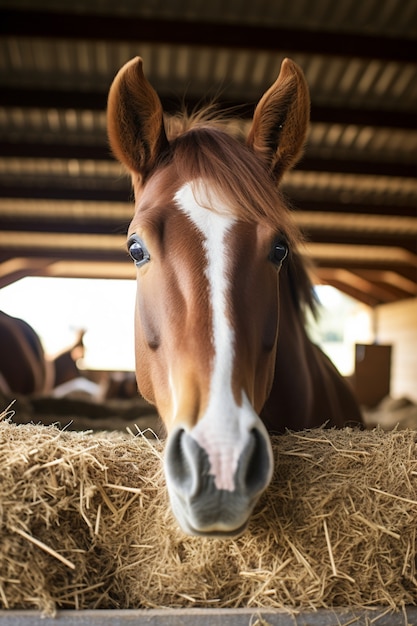 Ai generated horses picture