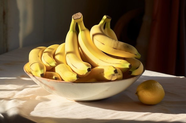 Free photo ai generated image of banana