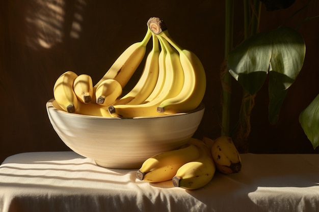 Free photo ai generated image of banana