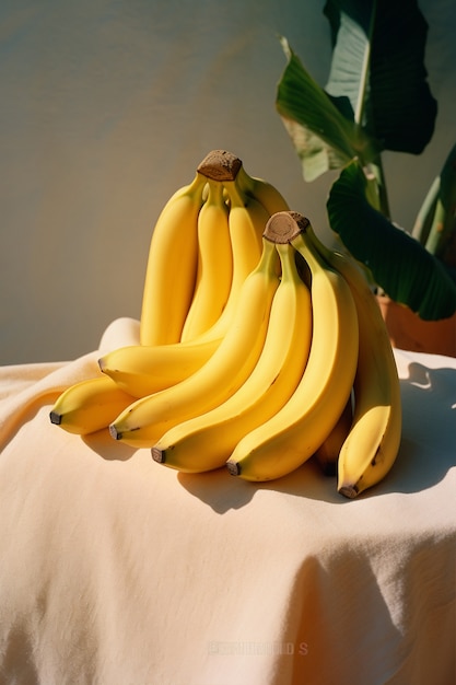 Free photo ai generated image of banana