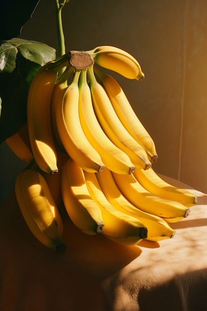 Free photo ai generated image of banana