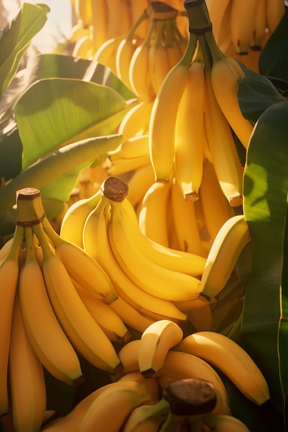 Free photo ai generated image of banana