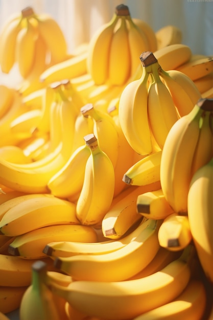 Free photo ai generated image of banana