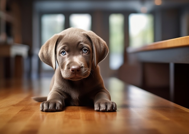 Ai generated labrador retriever dog picture