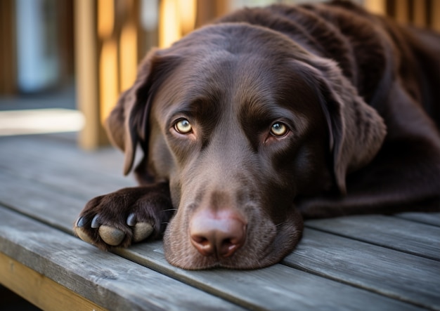 Free photo ai generated labrador retriever dog picture