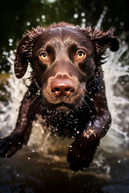 Ai generated of labrador retriever dog