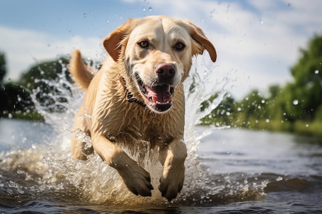 Free Photo ai generated of labrador retriever dog