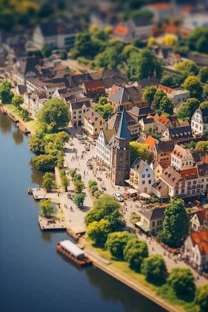 Free Photo ai generated medieval fantasy cities