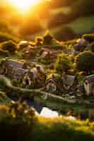 Free photo ai generated medieval fantasy cities