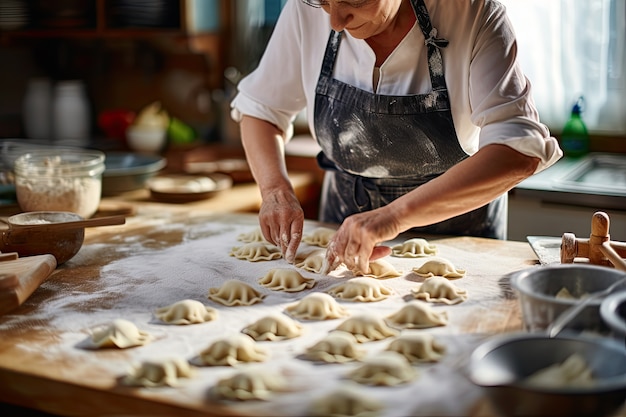 Ai generated pasta food