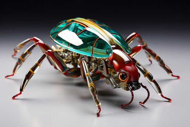 Free Photo ai generated robotic insect