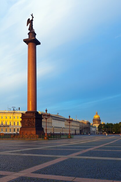 Alexander Column in the Palace Square