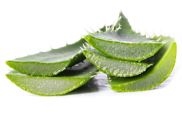 Free photo aloevera on the table