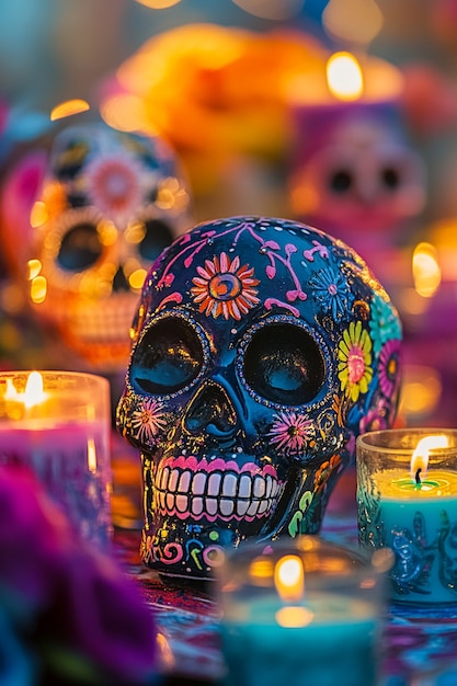 Altar for  day of the dead celebration