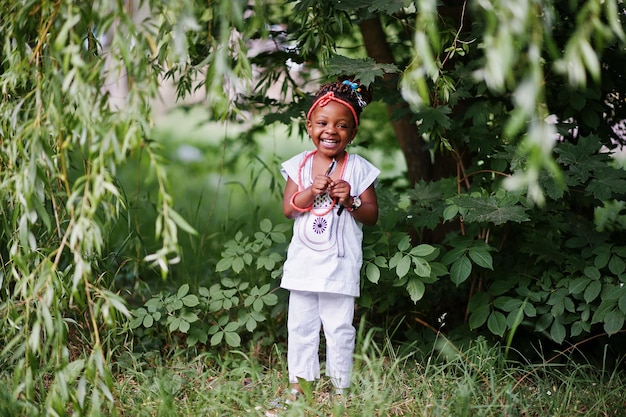 Free Photo amazing beautiful african american baby girl with sunglasses having fun