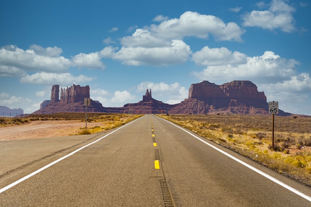 Amazing shot of the Oljato–Monument Valley in Utah, USA