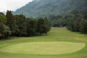 Free photo amazing view of the golf course. bali. indonesia