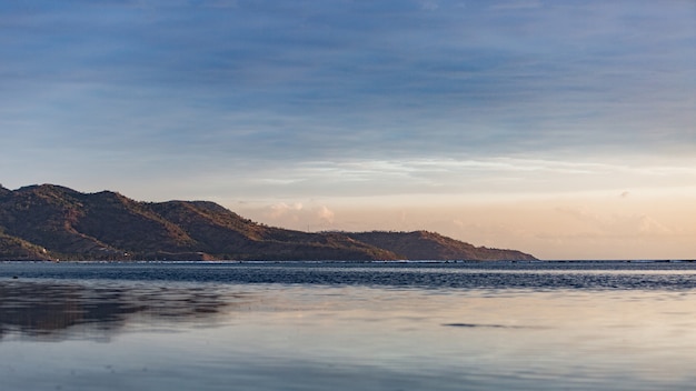 Amazing view of the island during sunrise. 