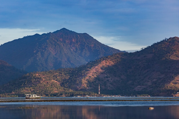 Amazing view of the island during sunrise. 