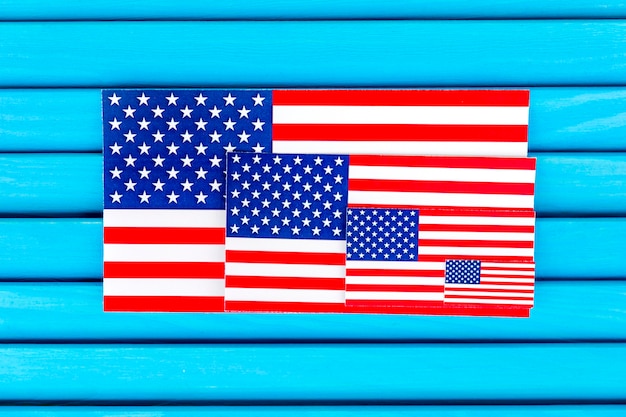 American flag background