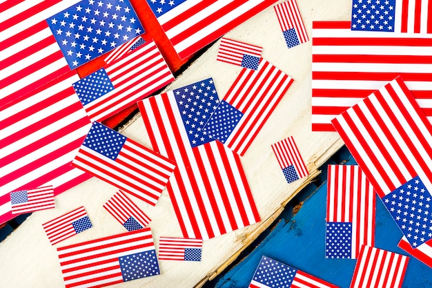 Free Photo american flag background