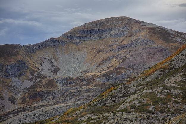 Ancares mountains in Spain under a sky full of clouds