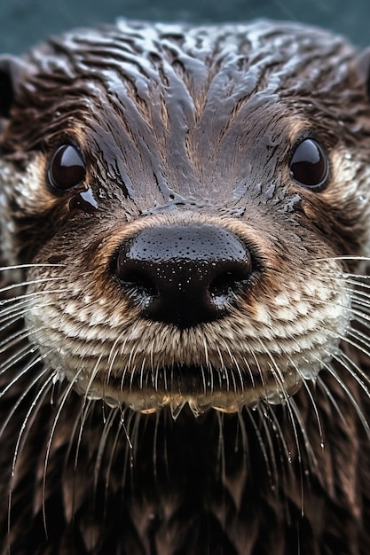 Animal portrait close up