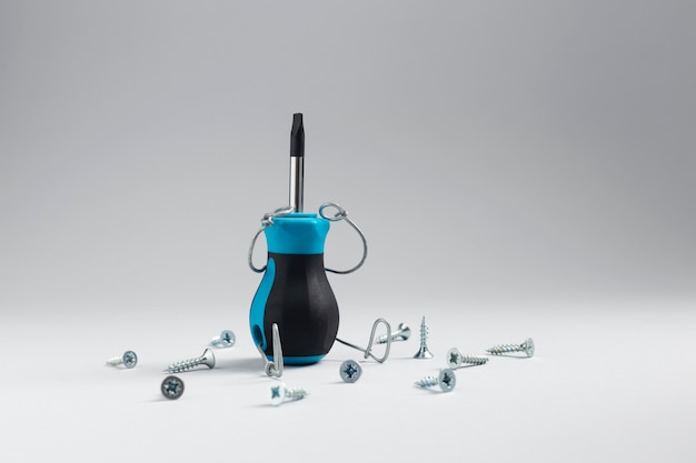 Free Photo animated screwdriver still life