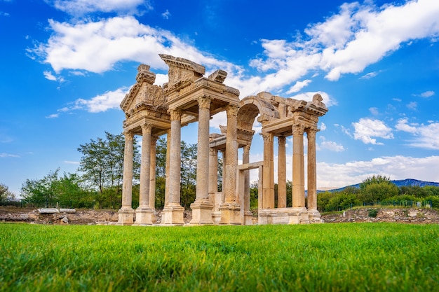 Free Photo aphrodisias ancient city in turkey.