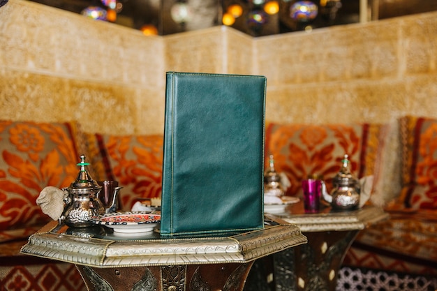 Free photo arab restaurant concept